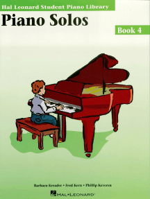 Piano Solos Book 4: Hal Leonard Student Piano Library