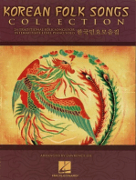 Korean Folk Songs Collection: 24 Traditional Folk Songs for Intermediate Piano Solo