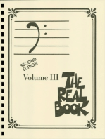 The Real Book - Volume III: Bass Clef Edition