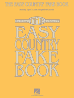 The Easy Country Fake Book: Over 100 Songs in the Key of C