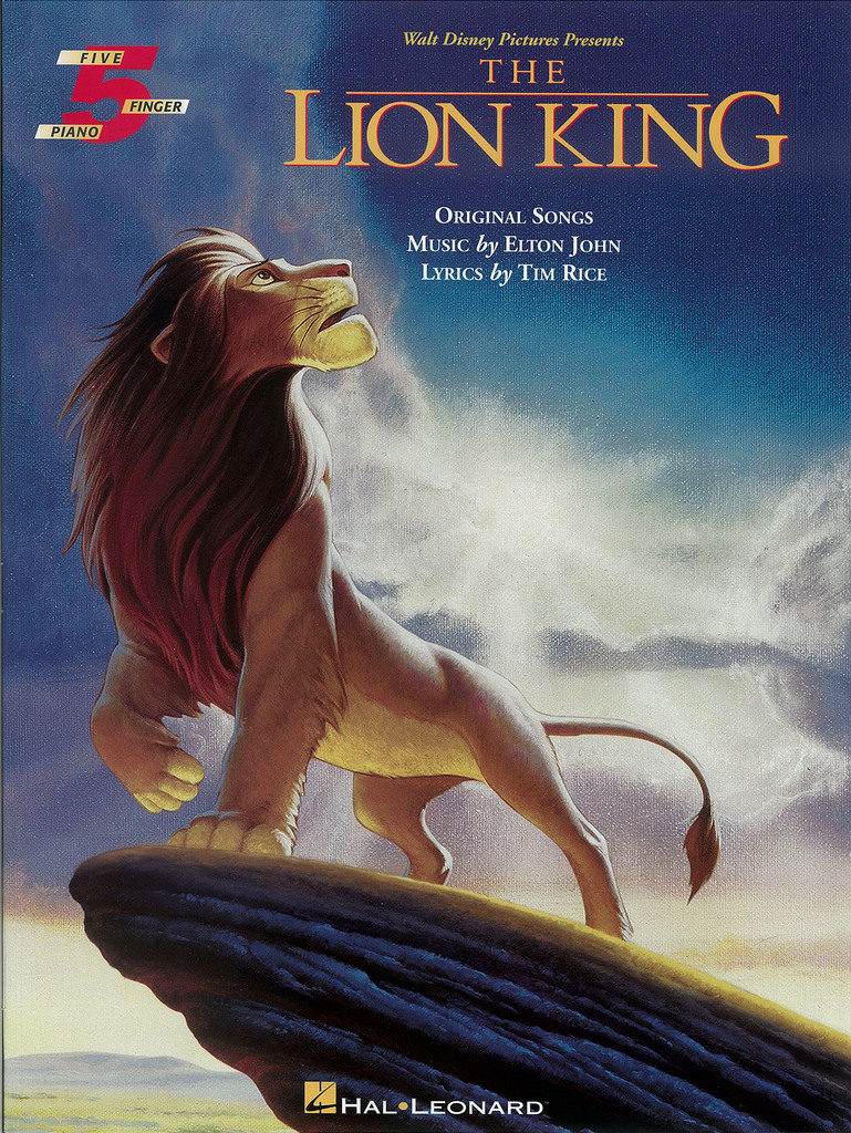 lion king book with sounds