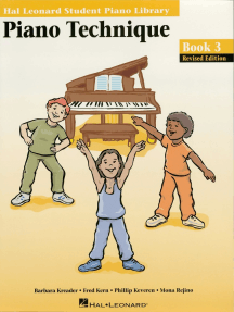 Piano Technique Book 3: Hal Leonard Student Piano Library
