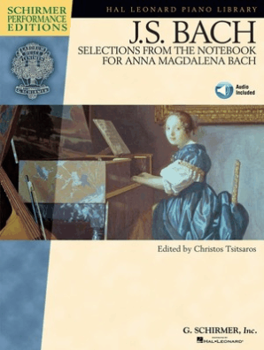 Kertas Musik J S Bach Selections From The Notebook For Anna