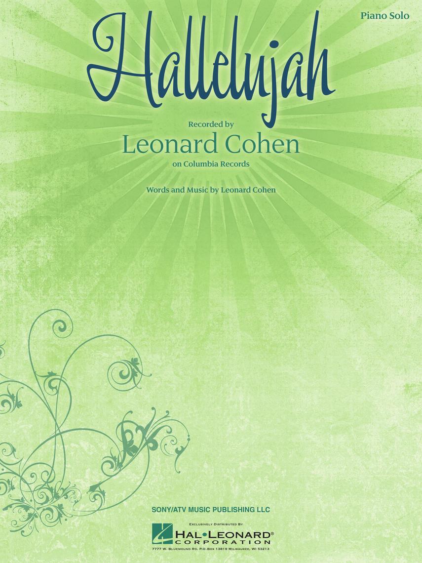 Leonard Cohen Hallelujah Autres Enregistrements De Ce Titre