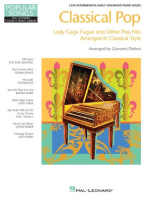 Classical Pop - Lady Gaga Fugue & Other Pop Hits: Popular Songs Series Late Intermediate/Early Advanced Piano Solos