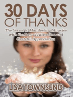 30 Days of Thanks: The Secret to Manifesting Miracles with the Law of Attraction and Grateful Appreciation: Energy Healing Series