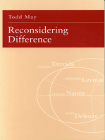 Reconsidering Difference: Nancy, Derrida, Levinas, Deleuze