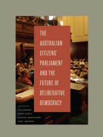 The Australian Citizens’ Parliament and the Future of Deliberative Democracy