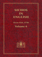Sichos In English, Volume 6: Sivan-Elul 5740