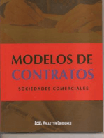 Modelos de Contratos: Sociedades Comerciales