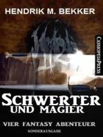 Vier Hendrik M. Bekker Fantasy Abenteuer - Schwerter und Magier