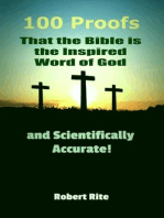 100 Proofs that the Bible is the Inspired Word of God and Scientifically Accurate