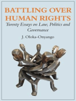 Battling over Human Rights: Twenty Essays on Law, Politics and Governance