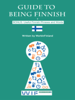 Guide to Being Finnish + BONUS: Useful Finnish Phrases and Words