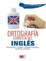 Ortografía correcta del inglés