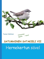 Satumainen satakieli VII Hernekertun sävel: lastenrunoja