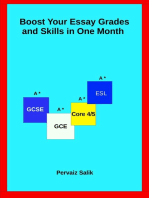 Boost Your Essay Grades and Skills in 1 Month
