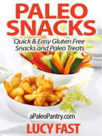 Paleo Snacks: Quick & Easy Gluten Free Snacks and Paleo Treats: Paleo Diet Solution Series