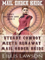Steady Cowboy Meets Runaway Mail Order Bride