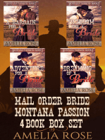 Mail Order Bride: Montana Passion 4 Book Box Set