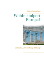Wohin stolpert Europa?: Stillstand, Abwicklung, Rettung?