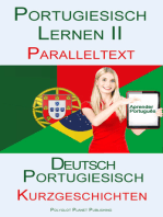 Portugiesisch Lernen II - Paralleltext - Mittelschwere Kurzgeschichten (Portugiesisch - Deutsch)