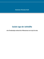 Soziale Lage der Lehrkräfte: eine Trendanalyse anhand des Mikrozensus von 1973 bis 2009