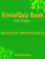 MISSION: IMPOSSIBLE (TRIVIA/QUIZ BOOK FOR FANS)