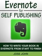 Evernote for Self-Publishing: How to Write Your Book in Evernote from Start to Finish