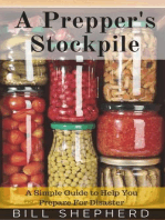 A Prepper's Stockpile