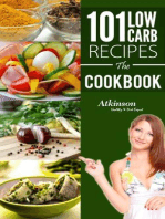 101 Low Carb Recipes The CookBook