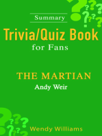 The Martian : A Novel by Andy Weir [ Trivia/Quiz Book for Fans]