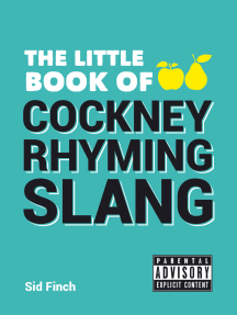 book actions rhyming cockney slang little