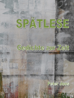 Spätlese: Gedichte zur Zeit