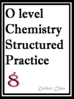 O Level Chemistry Structured Practice Papers 8
