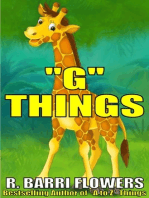 "G" Things (A Children's Picture Book)