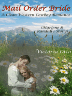 Mail Order Bride: Marlene & Randall’s Story (A Clean Western Cowboy Romance)