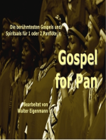 Gospel for Pan: Die schönsten Gospels und Spirituals für 1 oder 2 Panflöte/n