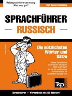Sprachführer Deutsch-Russisch und Mini-Wörterbuch mit 250 Wörtern