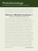 China's Modernization I: ProtoSociology Volume 28