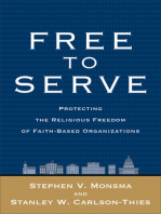 Free to Serve: Protecting the Religious Freedom of Faith-Based Organizations