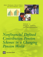 Nonfinancial Defined Contribution Pension Schemes in a Changing Pension World: Volume 1, Progress, Lessons, and Implementation