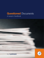 Questioned Documents: A Lawyer's Handbook