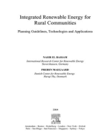 Integrated Renewable Energy for Rural Communities: Planning Guidelines, Technologies and Applications