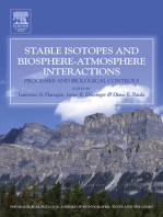 Stable Isotopes and Biosphere - Atmosphere Interactions: Processes and Biological Controls