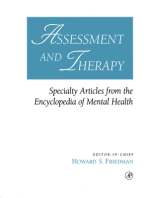 Assessment and Therapy: Specialty Articles from the Encyclopedia of Mental Health