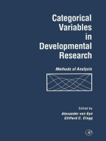 Categorical Variables in Developmental Research: Methods of Analysis