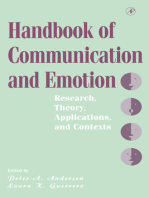 Handbook of Communication and Emotion: Research, Theory, Applications, and Contexts