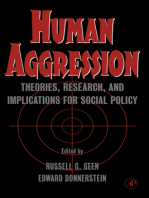 Human Aggression: Theories, Research, and Implications for Social Policy