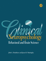 Clinical Neuropsychology: Behavioral and Brain Science